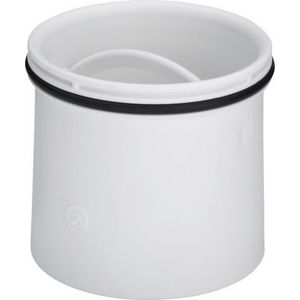 Duikpijpje kunststof/wit