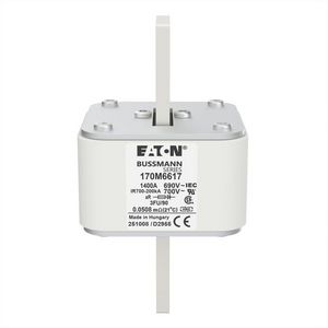 Zekering hoge snelheid 1400A AC 690V 200kA size 3 76x92x1
