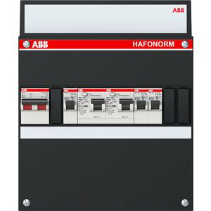 Groepenkast stekerbaar 3 groepen achter 1 aardleksch 2-poli