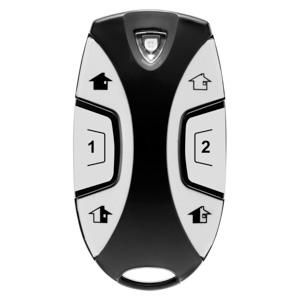 2-WAY REMOTE CONTROL-WIRELESS BURGLAR ALARM-BLACK-CHORUSMART
