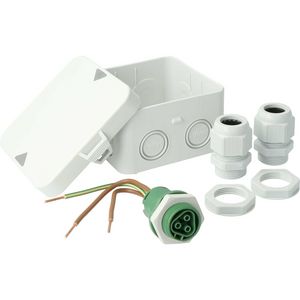 Doos montage AK1-IP65 M20/M25 groen RST400V VVE=100