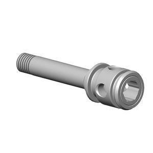 Trekstang v. omst. 12x46mm Dark Platinum gebors.