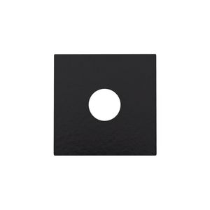 Afwerkingsset voor enkelvoudige coaxaansluiting voor tv