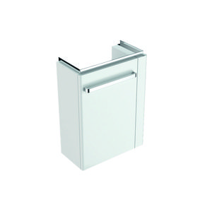 Renova Compact onderkast v. fontein 50cm Asy LI wit