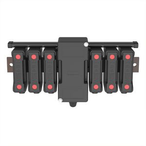 Zekering-bank laagspanning 32 A AC 660 V BS 6 way