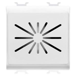 FLUSH-MOUNTING BUZZER-WIRED BURGLAR ALARM-WHITE-CHORUSMART