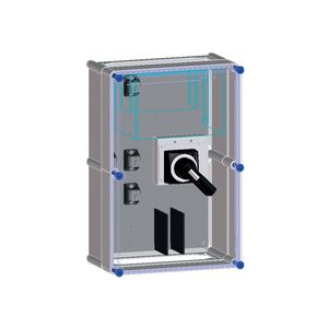 Schakelkast voorbereid voor 1 NZM3 MCCB 3P