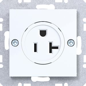 Wandcontactdoos USA/CANADA NEMA 5-20 R schr.kl. A.x/C.x wit