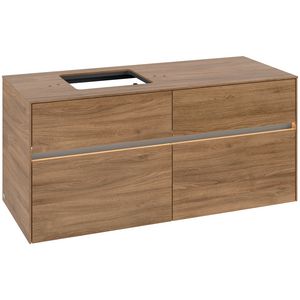 Wastafelonderkast Collaro 1200x548x500mm Oak.Kans C129B0RH