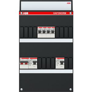 Groepenkast stekerbaar 4 groepen achter 2 als 2-pol 1SPF006983F1010