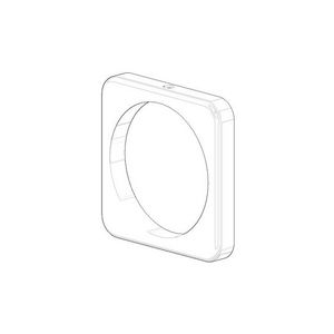 Rozet 63x63x8,3mm chr 092771009-00