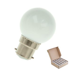 LED-lamp G45 Bulk ecopack party G45 B22d 1W 70lm 828 VVE=25