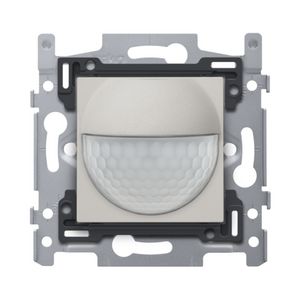 Bewegingsmelder 230V 8m 180gr. wanddetector inb.doos l.grey