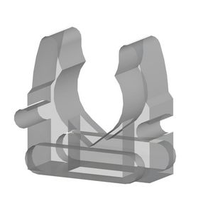 Klembeugel nylon 032/25-28 transparant VVE=50
