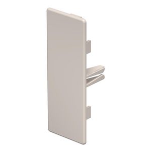 Eindstuk 40x110mm polyvinylchlorid creme wit 9001 VVE=10