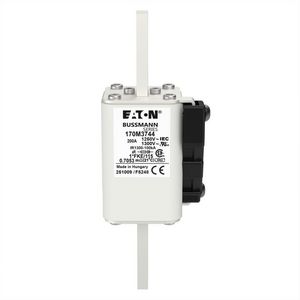 Zekering h. snelheid 200A AC 1250V 100kA compact 1 45 VVE=2