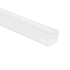 Inleg/gordijnrails CV1 opaal/ satijn L=100cm