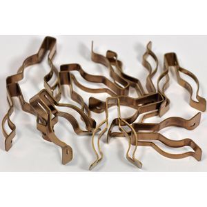 Set a 10st. Clips (dubbel) wtd 27 ame