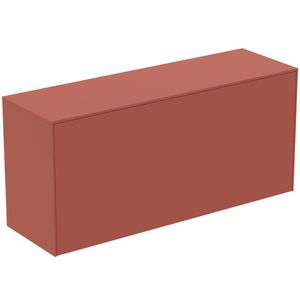 Conca wastafelmeubel 120x37x55cm 1 lade afdekblad zonder uitsnijding matt sunset