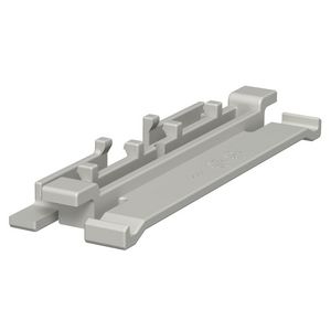 Dekselklem 110mm polyvinylchlorid lichtgrijs VVE=20