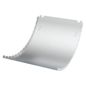 BRX50 deksel bolle dalende bocht b=155mm STR 150° VVE=2