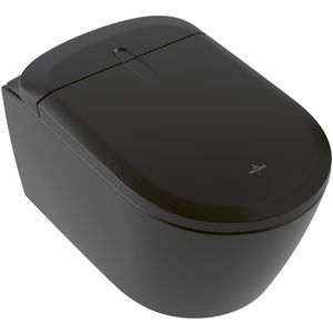 Supreo douchecloset wandmodel ViClean 384x423x612mm Pure Black CP