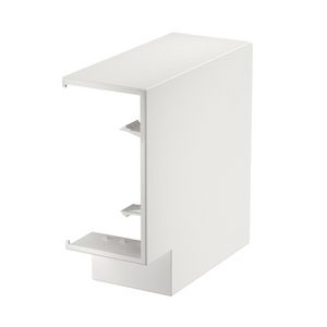 Platte hoek SIGNA BASE 70x130 9010 180x180x74 polycarbonaat
