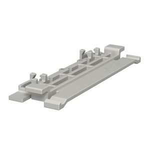 Dekselklem 130mm polyvinylchlorid lichtgrijs VVE=20