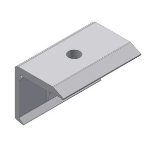 Klemplaat eindklem 28-50mm VVE=100