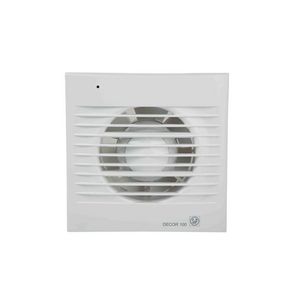 Badk.ventilator DECOR-100CHZ 100mm m. timer/hygr.