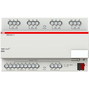 Input/Output-aktor KNX 8-voudig DIN-rail