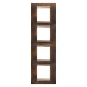LUX INTERNATIONAL PLAAT-VAN METAAL-2+2+2+2 MODULE VERTIC