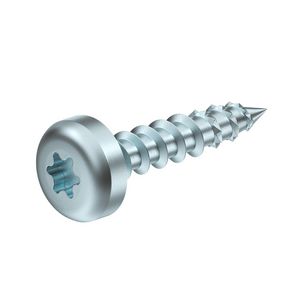 Schroef freesribben 6x30 staal zinkt transparent VVE=200