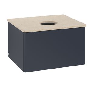 Wastafelonderkast Antao 600x360x500mm Mid.Blue Matt Lacquer K29013HG