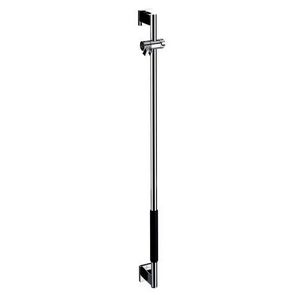 System2, doucheglijstang, ommanteling zwart, 1103mm, chroom