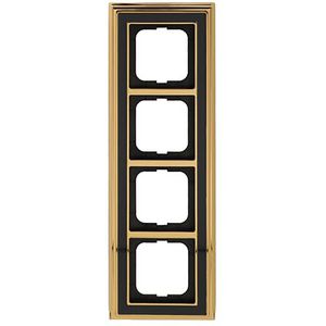 Afdekraam 4v dynasty messing antraciet (1724-835)