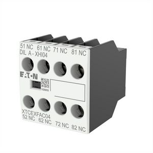 Hulpcontactblok DILA-XHI04 hulpcontact 0m 4v VVE=5