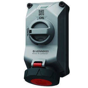 Wandcontactd. 32A 5P 6H 400V IP69 HW/VN DUOi A.lan