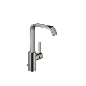 IMO Eengreeps wastafelmgkrn hoge uitloop afvoer. Dark Chrome