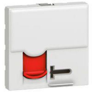 Dataconnector RJ45 Cat. 6A UTP 2 modulen veiligheid LCS2