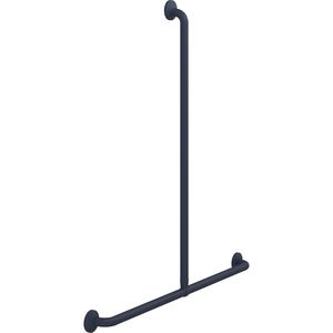 Handgreep/douchestang comb. 1000x1090mm PLUS donkerblauw