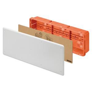 VERDEEL- VERBINDINGSDOOS STENEN MUREN DIN-RAIL AFMET