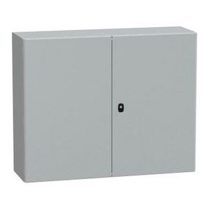 Kast Dubbele deur Montageplaat 800x1000x300mm IP Spacial S3D