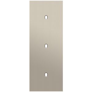 Drievoudige afdekpl. verticaal 71mm centerafstand drie enkel