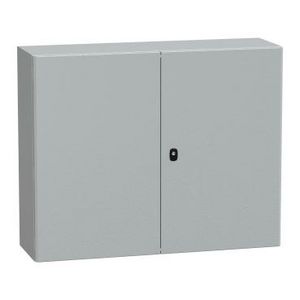 Kast Dubbele volle deur 800x1000x300mm IP55 IK10 Spacial S3D