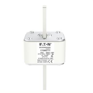 Zekering hoge snelheid 700A AC 690V 200kA size 3 67x92x15