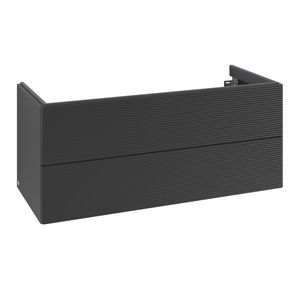 Wastafelonderkast Antao 1188x504x493mm Black Matt Lacquer L06100PD