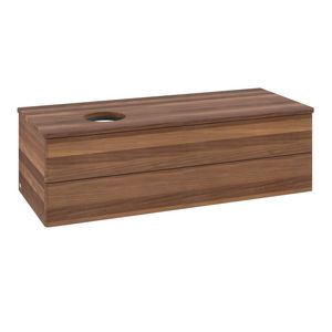 Wastafelonderkast Antao 1200x360x500mm Warm Walnut K22012HM