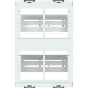 Inbouwunit leeg montagekit voor 4xNH1