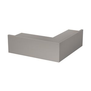 Buitenhoek 348x130x100 polyvinylchlorid steengrijs 0